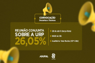 Sintufal e Adufal convocam servidores para reunião sobre a URP 26,05%