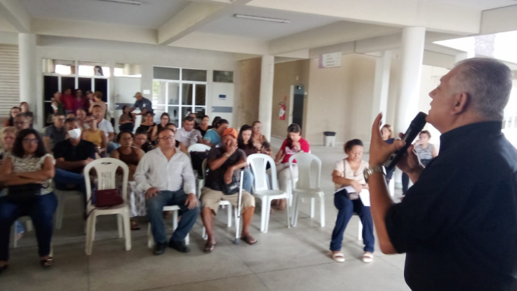 Técnicos-administrativos da Universidade Federal de Alagoas participaram de assembleia no CIC/Ufal