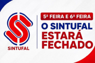 Comunicado: funcionamento do Sintufal durante o feriado de Corpus Christi