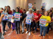 Assembleia e manifestação marcam o dia de atividades dos técnico-administrativos da Ufal