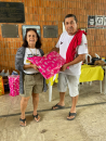 Entrega de prêmio do Bingo