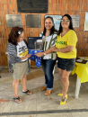 Entrega de prêmio do Bingo | Foto: Ascom/Sintufal