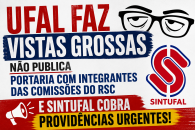 Às vésperas do prazo legal, UFAL não publicou portaria com comissões do RSC e Sintufal cobra providências