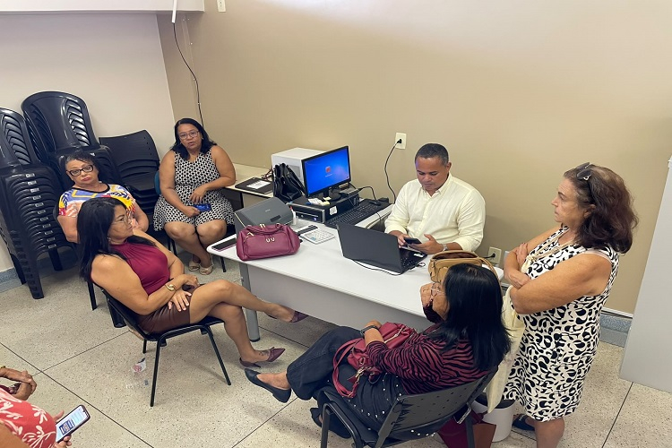Momentos da reunião com as filiadas do Sintufal, que utilizam o Geap Saúde.