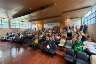 Técnicos da Ufal durante a assembleia no HU | Foto: Ascom/Sintufal
