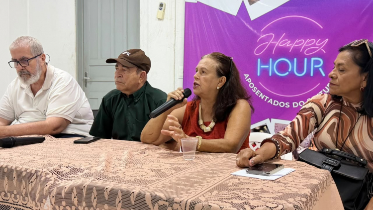 Reunião com aposentados e pensionistas no Sintufal